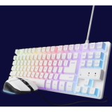 Kit Trust Wireless GXT 798W 2-in-1, alb