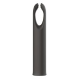Aparat de masaj DREAMTOYS Nude Ace Massager, pentru corp și zone intime, 10 funcții de vibrație, rezistent la apă IPX6, gri
