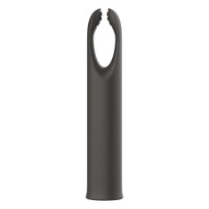Aparat de masaj DREAMTOYS Nude Ace Massager, pentru corp și zone intime, 10 funcții de vibrație, rezistent la apă IPX6, gri