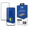 Folie de protectie Ecran 3MK NeoGlass pentru Apple iPhone 14 Pro Max, Sticla Securizata, Full Glue, Neagra