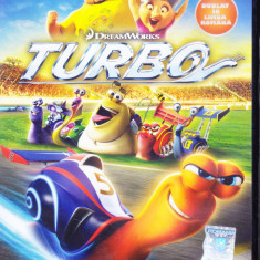 DVD animatie: Turbo ( Dream Works ; stare foarte buna; dublat romana )