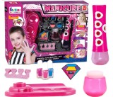 Cumpara ieftin Set de manichiura pedichiura pentru copii si accesorii, +5 ani, 37 x 27 x 6 cm