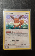 Carte Eevee Pokemon TCG - Ediție McDonald&amp;#039;s 2018 foto