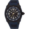 Ceas Barbatesc Q&amp;Q by Citizen DA48J005Y, Quartz, Analogic, 46mm, Plastic, Curea Cauciuc, Rezistent Apa 10ATM
