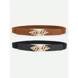 Cumpara ieftin St 2 curele Maro+Negru One Size - 758775