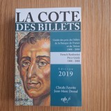 Catalog bancnote Franta 2019 - editie de buzunar - La cote des billets Fayette