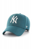 47brand șapcă MLB New York Yankees culoarea verde, cu imprimeu, 47 Brand