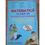 MATEMATICA CLASA XII - CULEGERE DE PROBLEME-B. ENESCU, L. VLAICU SI COLAB.-353821