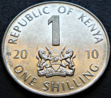Moneda exotica 1 SCHILLING - KENYA, anul 2010 * cod 2847 A