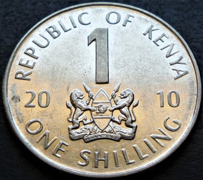 Moneda exotica 1 SCHILLING - KENYA, anul 2010 * cod 2847 A foto