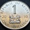 Moneda exotica 1 SCHILLING - KENYA, anul 2010 * cod 2847 A