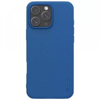 Husa pentru Apple iPhone 16 Pro, Nillkin, Super Shield Pro, Albastra Satinata foto