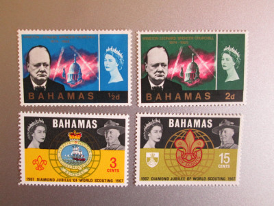 BAHAMAS SERIE MNH/MH=106 foto