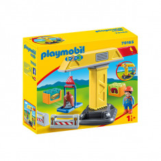 Set de joaca Playmobil 1.2.3, Macara foto