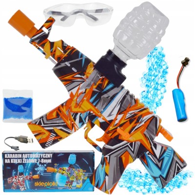 PUȘCĂ AUTOMATĂ CU BALEI DE APĂ SET MARE ACCESORII foto