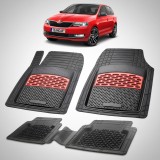 Cumpara ieftin Covorase Skoda Rapid I Compatibile Liftback Facelift 2017-2019 | Red