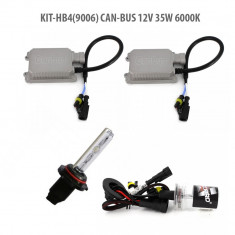 Kit HID xenon Carguard bec Hb4(9006) can-bus 12v 35w 6000k, 1 set, HB4-KIT-CB-6 foto
