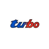 Abtibild Turbo auto 50x13.5cm albastru si rosu decorativ pentru exterior si interior Cod: T01 Automotive TrustedCars, Oem