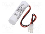 Acumul: Li-Ion 18650,MR18650 3,63V 3200mAh cabluri &Oslash;20x70mm