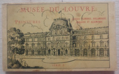 Musee du Louvre, peintures// perioada interbelica, 22 carti postale foto