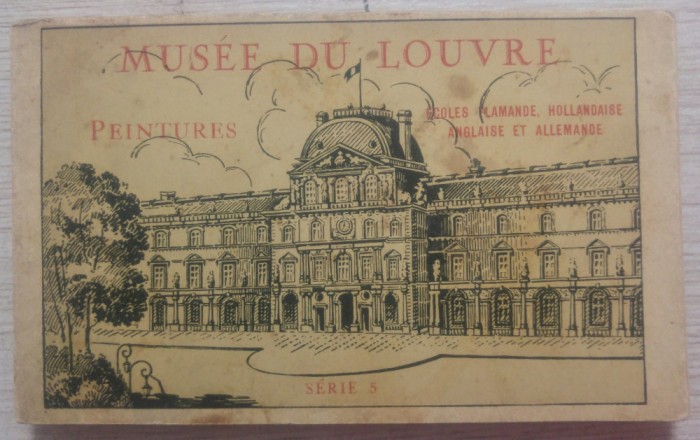 Musee du Louvre, peintures// perioada interbelica, 22 carti postale