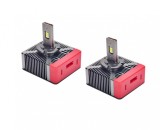 Set 2 becuri LED CanBus D5S 50W 9000lm/bec 6000K