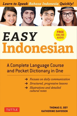 Easy Indonesian: A Complete Language Course and Pocket Dictionary in One! (Free Companion Online Audio) foto