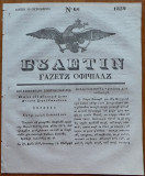 Ziarul Buletin , gazeta oficiala a Principatului Valahiei , nr. 66 , 1839