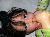 papusa veche,baby doll,de colectie,papusa vintage cu chitaitoare,T.GRATUIT