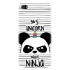 Husa silicon pentru Apple Iphone 4 / 4S, Unicorn Ninja