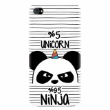 Husa silicon pentru Apple Iphone 4 / 4S, Unicorn Ninja