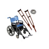 Accesorii WWE Scaun cu rotile - 'Wheelchair Playset (Blue)' -&Acirc;&nbsp;Ringside&Acirc;&nbsp;Exclusive