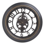 Cumpara ieftin Ceas de perete decor din plastic Black Gold 50 cm