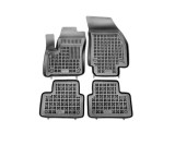 Set covorase auto din cauciuc Opel Meriva B 06.2010-01.2014 / 01.2014-; negre, 4 bucati