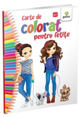 Carte de colorat pentru fetite - Editia 2018 - Gama