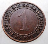 2.689 GERMANIA WEIMAR 1 REICHSPFENNIG 1936 A, Europa, Bronz