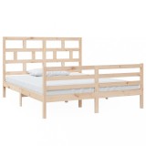 Cumpara ieftin Cadru de pat, 160x200 cm, lemn masiv de pin