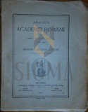 ANALELE ACADEMIEI ROMANE,