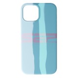 Husa Silicon Rainbow iPhone 13 Mini - Calitate Superioara, Protectie Premium