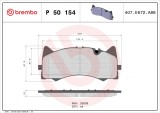 BREMBO P 50 154 PRIME LINE set placute frana,frana disc