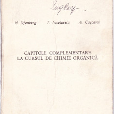 AS - H. OFENBERG - CAPITOLE COMPLEMENTARE LA CURSUL DE CHIMIE ORGANICA