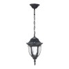Felinar Gradina Negru cu Lant, 220V, 60W, IP43, Impermeabil, Exterior/Interior, Corp de Iluminat Suspendat