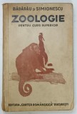 ZOOLOGIE PENTRU CLASA A VI - A LICEALA de T . A . BADARAU si I . SIMIONESCU , 1944