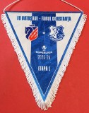 Fanion (protocol-oficial) meci fotbal FC BOTOSANI - FARUL CONSTANTA (etapa 1 sezonul 2025-2026)