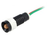 Lampă LED de Control Portocalie 24V &Oslash;11mm