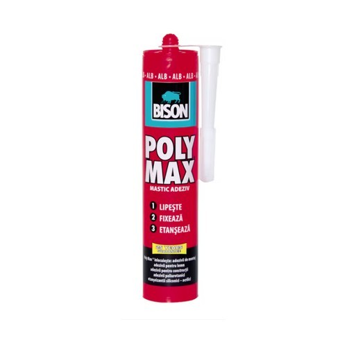 BISON Poly Max Original alb polimer 465g
