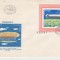 C12 - FDC Romania - Dirijabile - colita dantelata - LP953 - 1978
