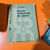 NOTIUNI FUNDAMENTALE ALE ALGEBREI - I.R. SAFAREVICI