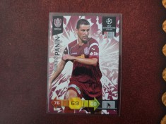 Cartonas Cristian Panin CFR Cluj Panini Champions League 2010-2011