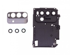Geam Camera Xiaomi Redmi 9T, Negru + Rama